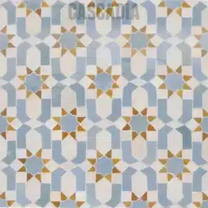 Zellige traditionnel Florida fait main – Motif géométrique octogonal pour salle de bain, cuisine, terrasse et piscine